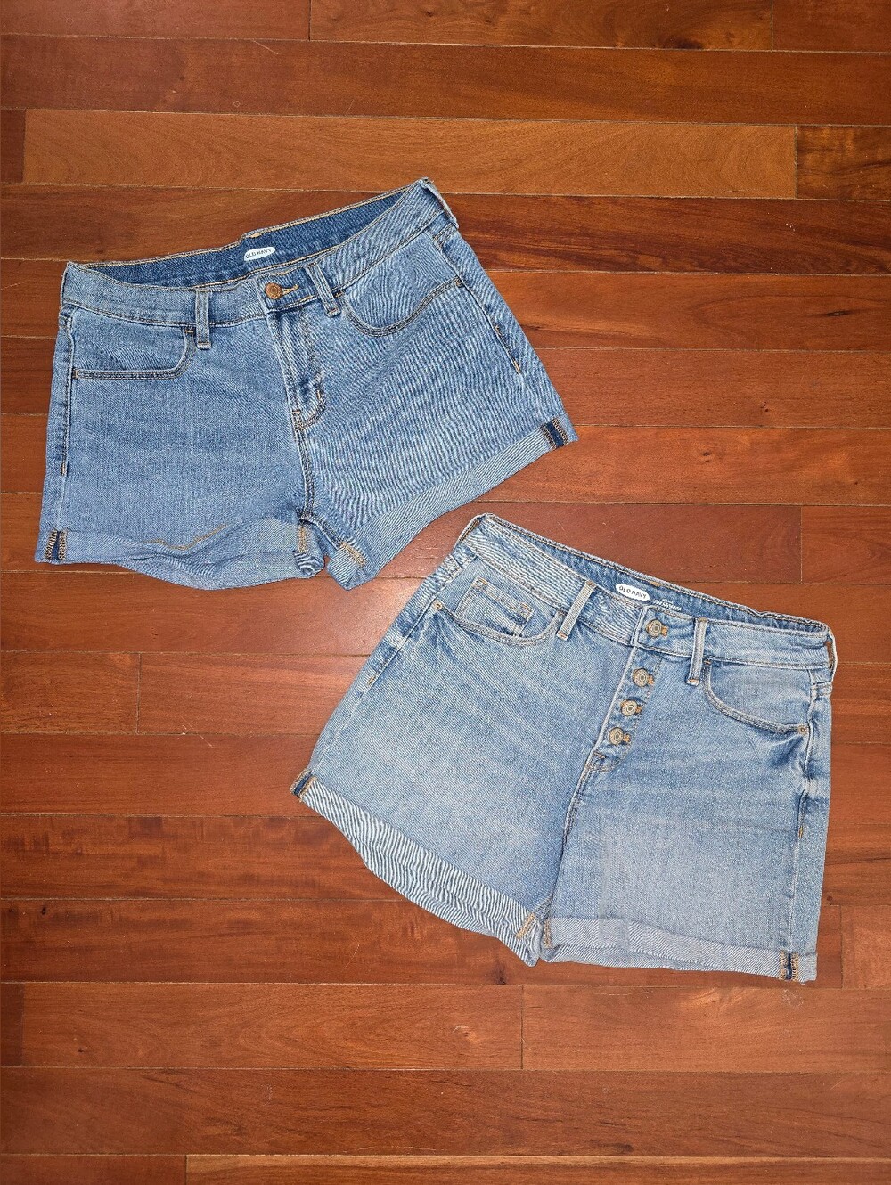 Old Navy Light Blue Denim Jean Shorts